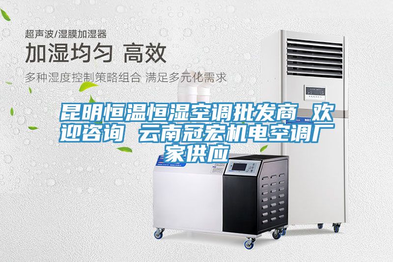 昆明恒溫恒濕空調批發商 歡迎咨詢 云南冠宏機電空調廠家供應