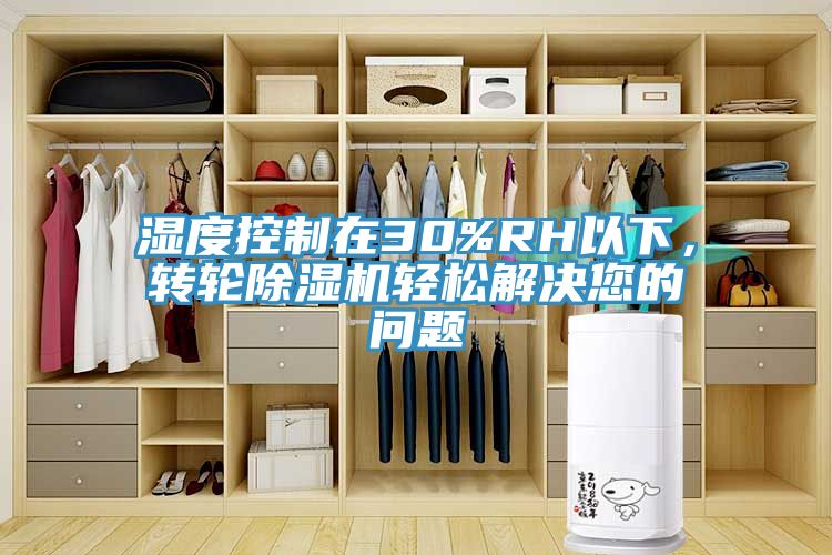 濕度控制在30%RH以下，轉輪除濕機輕松解決您的問題
