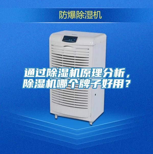 通過除濕機原理分析，除濕機哪個牌子好用？