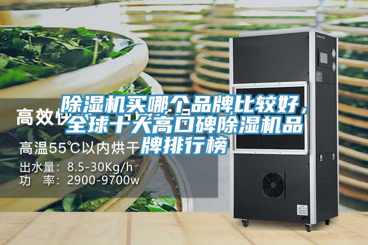 除濕機買哪個品牌比較好，全球十大高口碑除濕機品牌排行榜