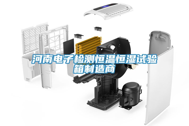 河南電子檢測恒溫恒濕試驗箱制造商