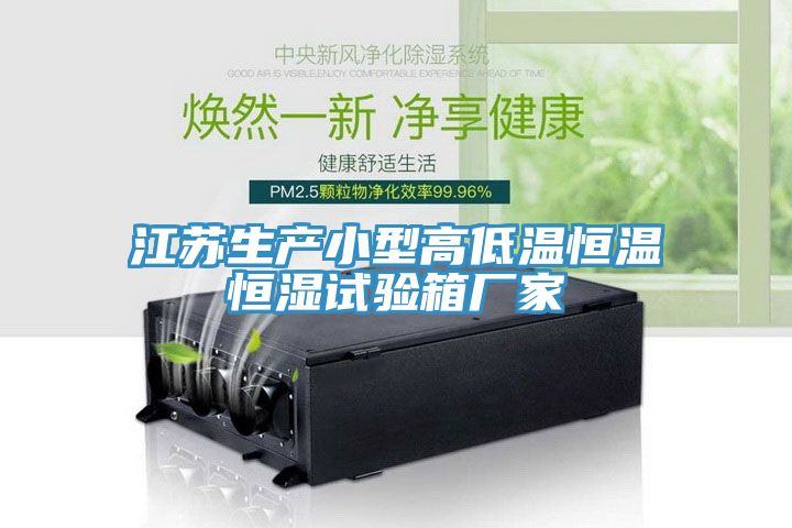 江蘇生產小型高低溫恒溫恒濕試驗箱廠家