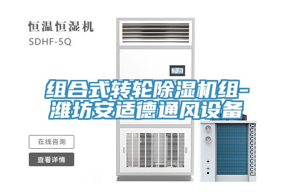 組合式轉輪除濕機組-濰坊安適德通風設備