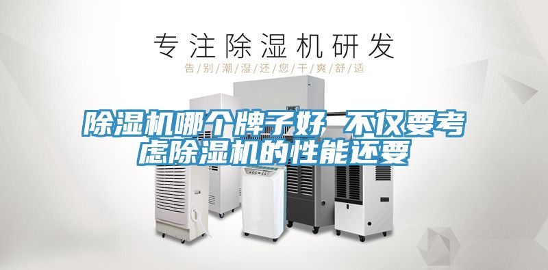 除濕機哪個牌子好 不僅要考慮除濕機的性能還要