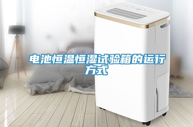 電池恒溫恒濕試驗箱的運行方式