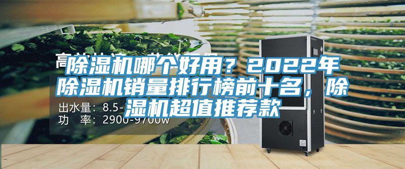 除濕機哪個好用？2022年除濕機銷量排行榜前十名，除濕機超值推薦款