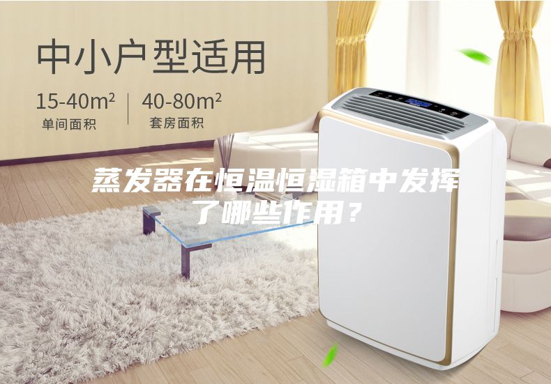 蒸發器在恒溫恒濕箱中發揮了哪些作用？
