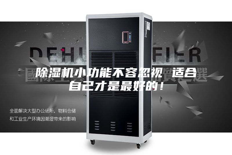 除濕機小功能不容忽視 適合自己才是最好的！