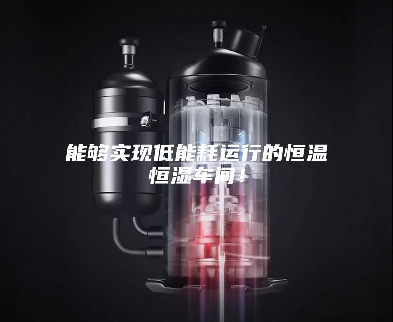 能夠實現低能耗運行的恒溫恒濕車間！