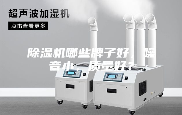 除濕機哪些牌子好，噪音小，質量好？