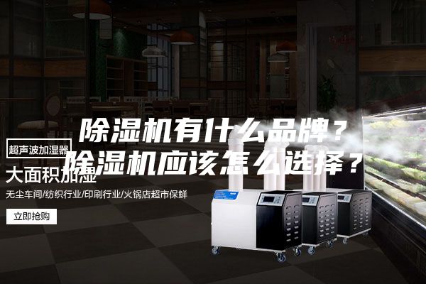 除濕機有什么品牌？除濕機應該怎么選擇？
