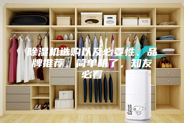 除濕機選購以及必要性、品牌推薦，簡單明了，知友必看