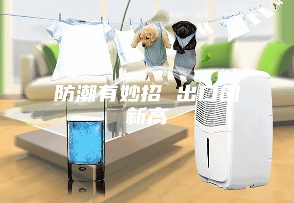 防潮有妙招 出口創新高
