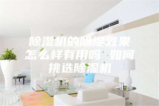除濕機的除濕效果怎么樣有用嗎 如何挑選除濕機