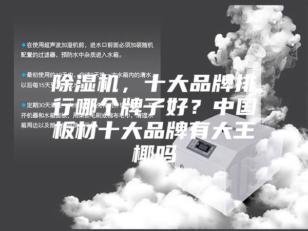 除濕機，十大品牌排行哪個牌子好？中國板材十大品牌有大王椰嗎
