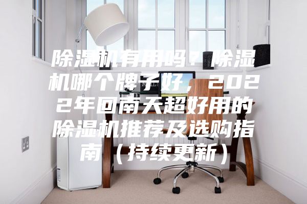 除濕機有用嗎？除濕機哪個牌子好，2022年回南天超好用的除濕機推薦及選購指南（持續更新）
